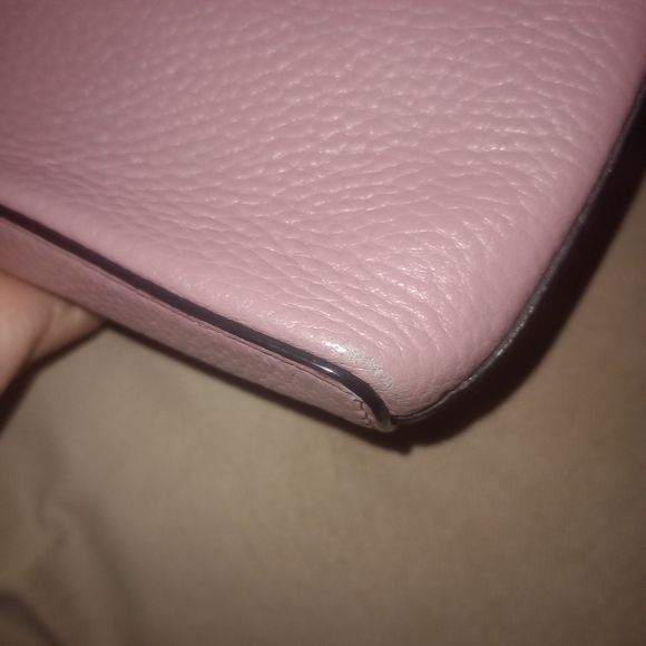 Kate Spade  New York Sadie Envelope crossbody Bag Pink Saffiano Leather - Picture 5 of 9